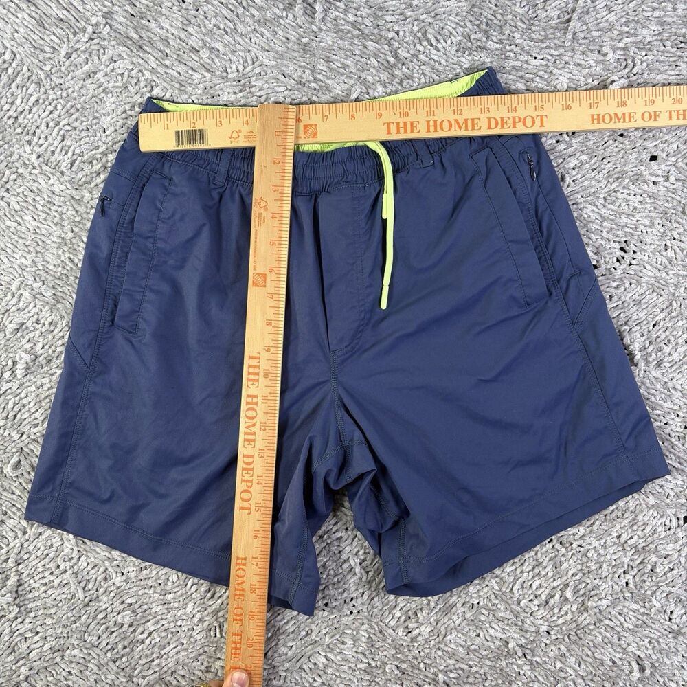 Birddogs Boomstick Shorts Mens Large Classic Navy Blue Lined Activewear Stretch - Picture 6 of 8